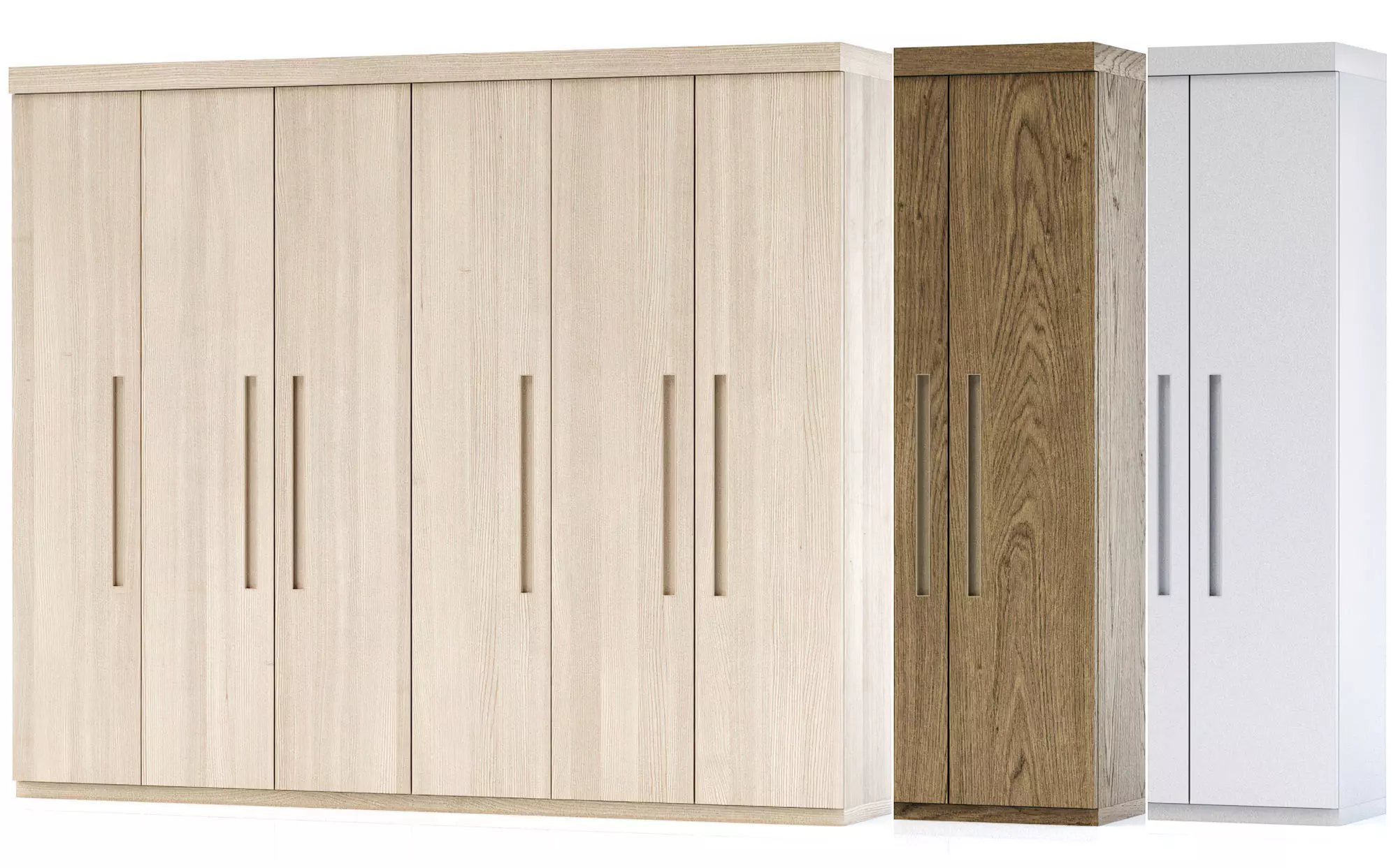 Elio Modern Wardrobe VR1 3D model