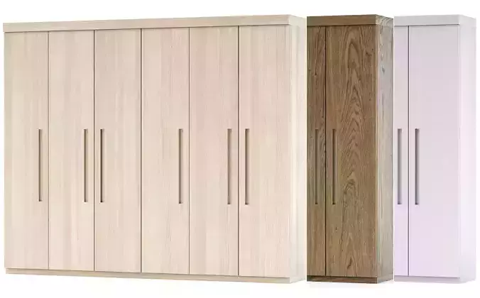 Elio Modern Wardrobe VR1  3D model