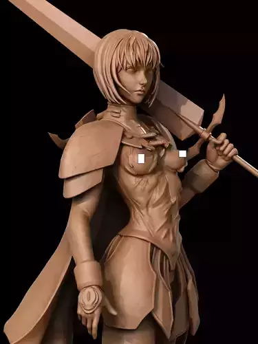 Clare NSFW 3D Print 3D print model