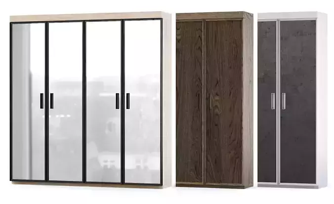 Elio Modern Wardrobe VR3 