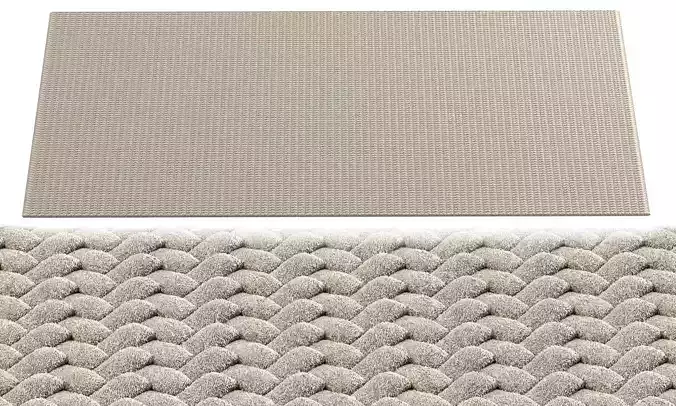 Woolen Carpet V2  3D model