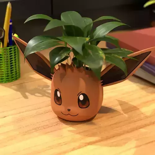 eevee plant vase