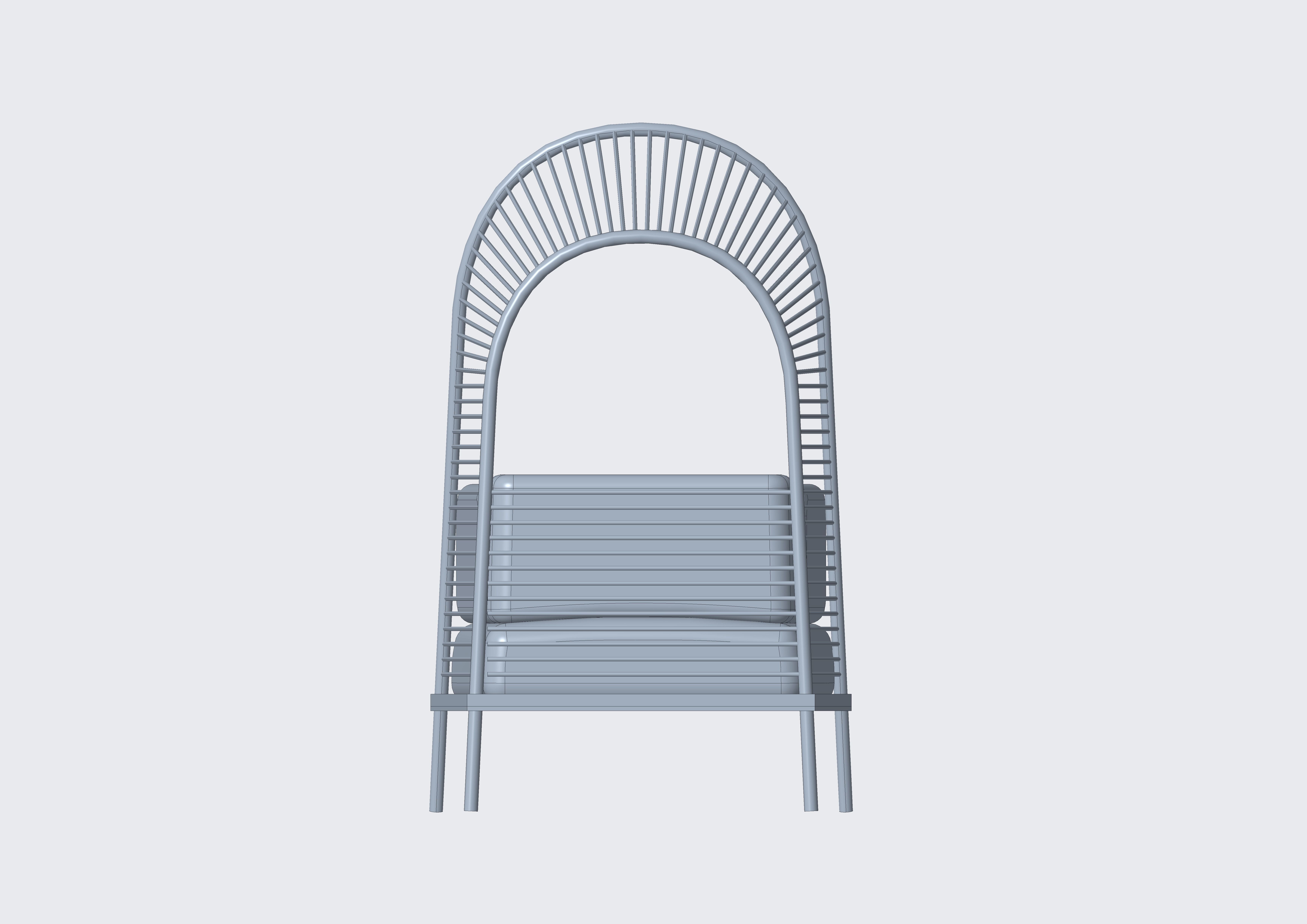 Felix chair by Christian Vivanco 3D model_4