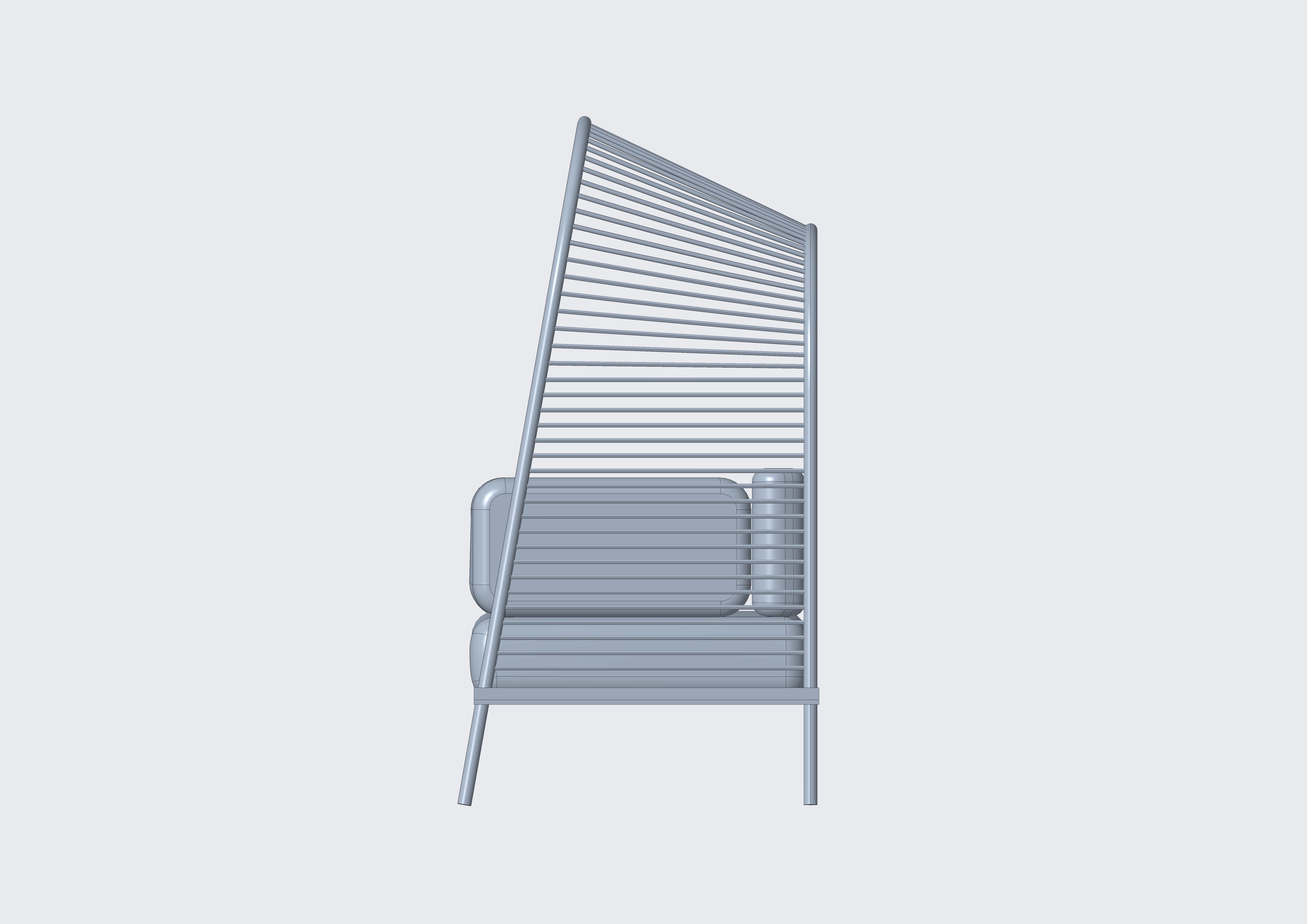 Felix chair by Christian Vivanco 3D model_3