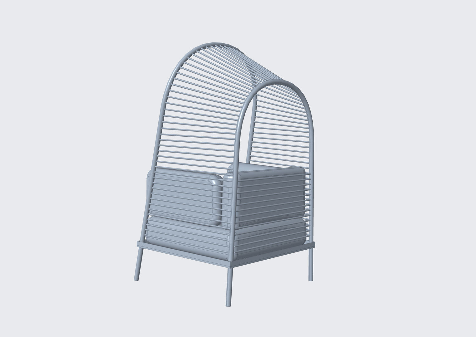 Felix chair by Christian Vivanco 3D model_7