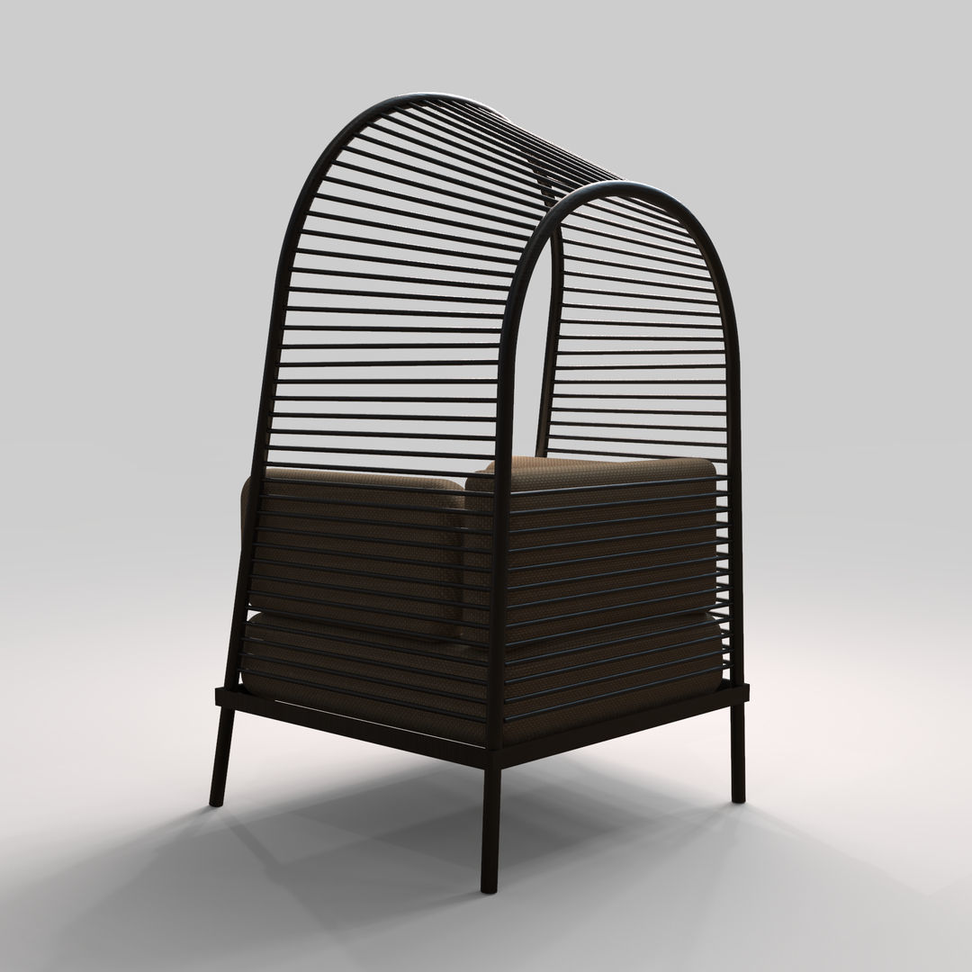 Felix chair by Christian Vivanco 3D model_1