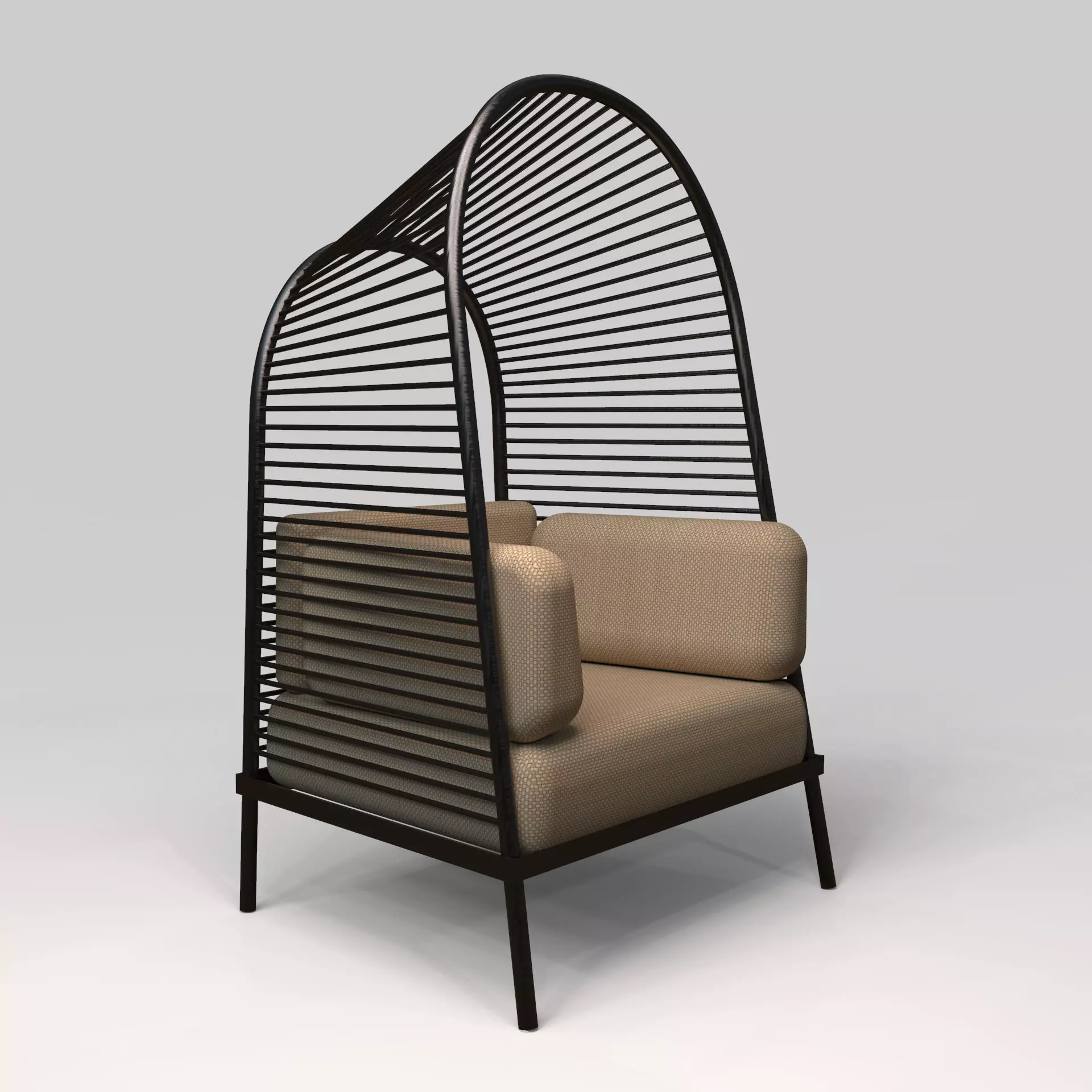 Felix chair by Christian Vivanco 3D model_0