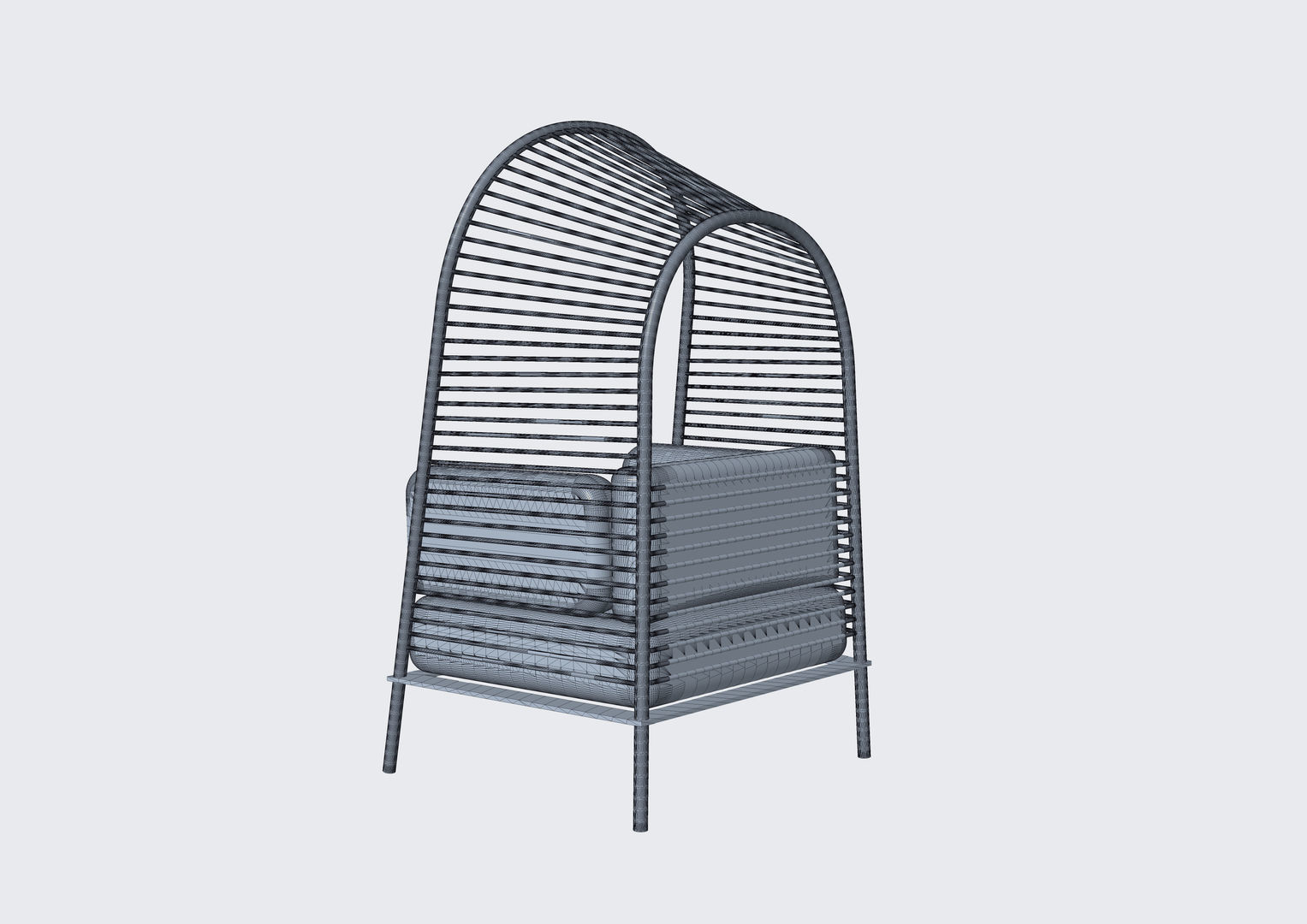 Felix chair by Christian Vivanco 3D model_9