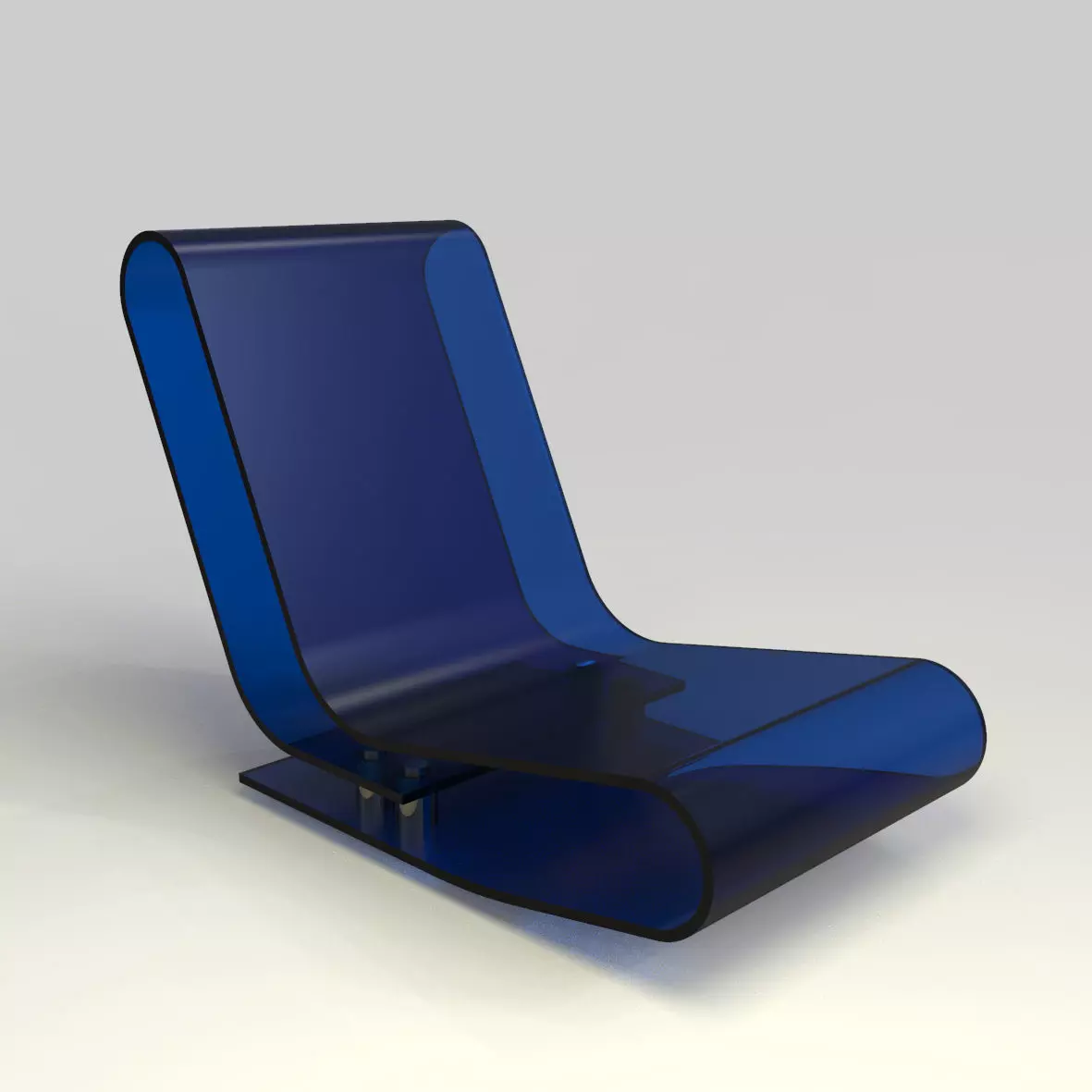 LCP chair by Maarten van Severen 3D model