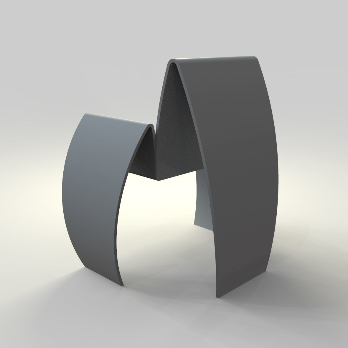 Spider chair by Philippe Stark 3D model_1