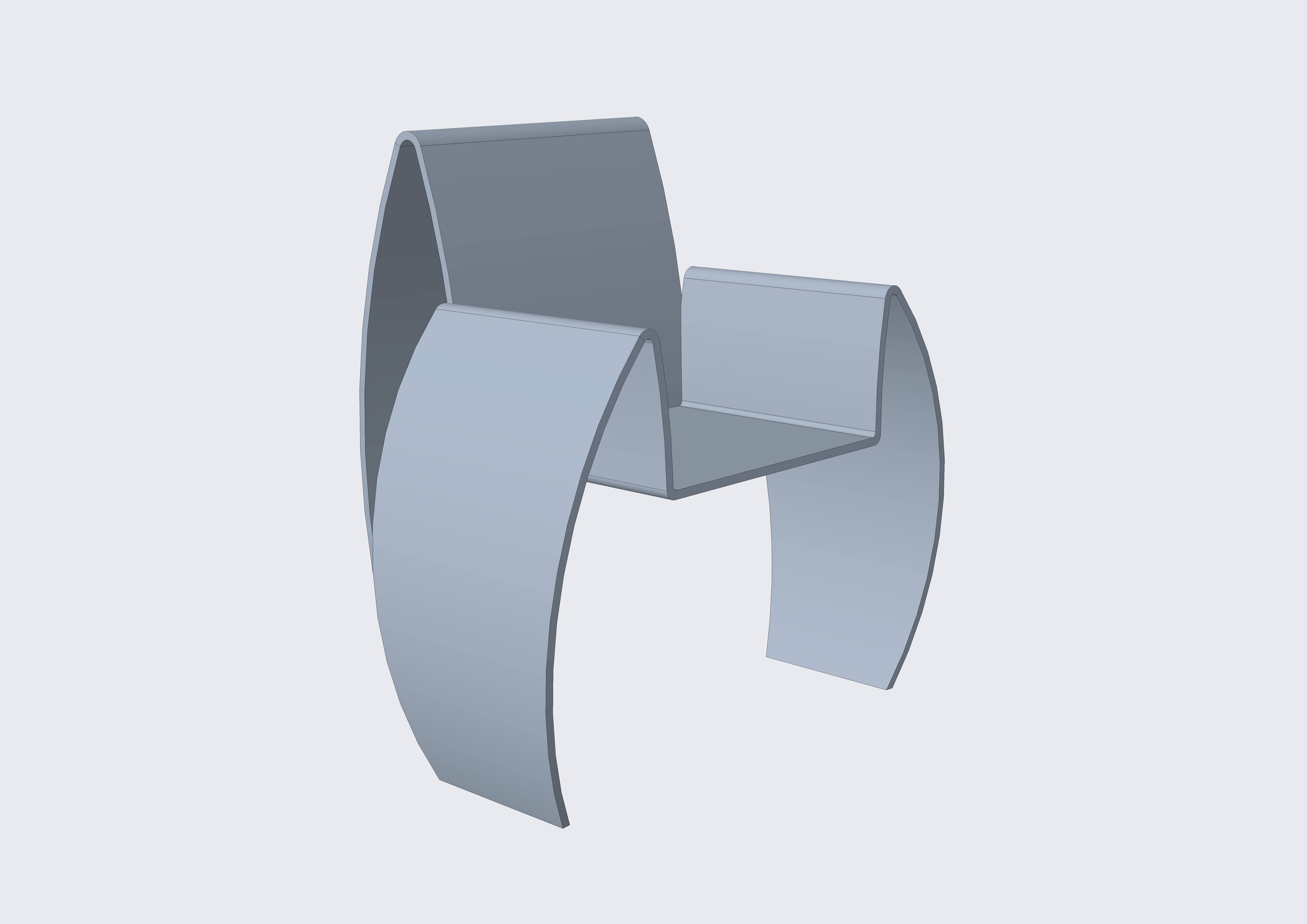 Spider chair by Philippe Stark 3D model_6