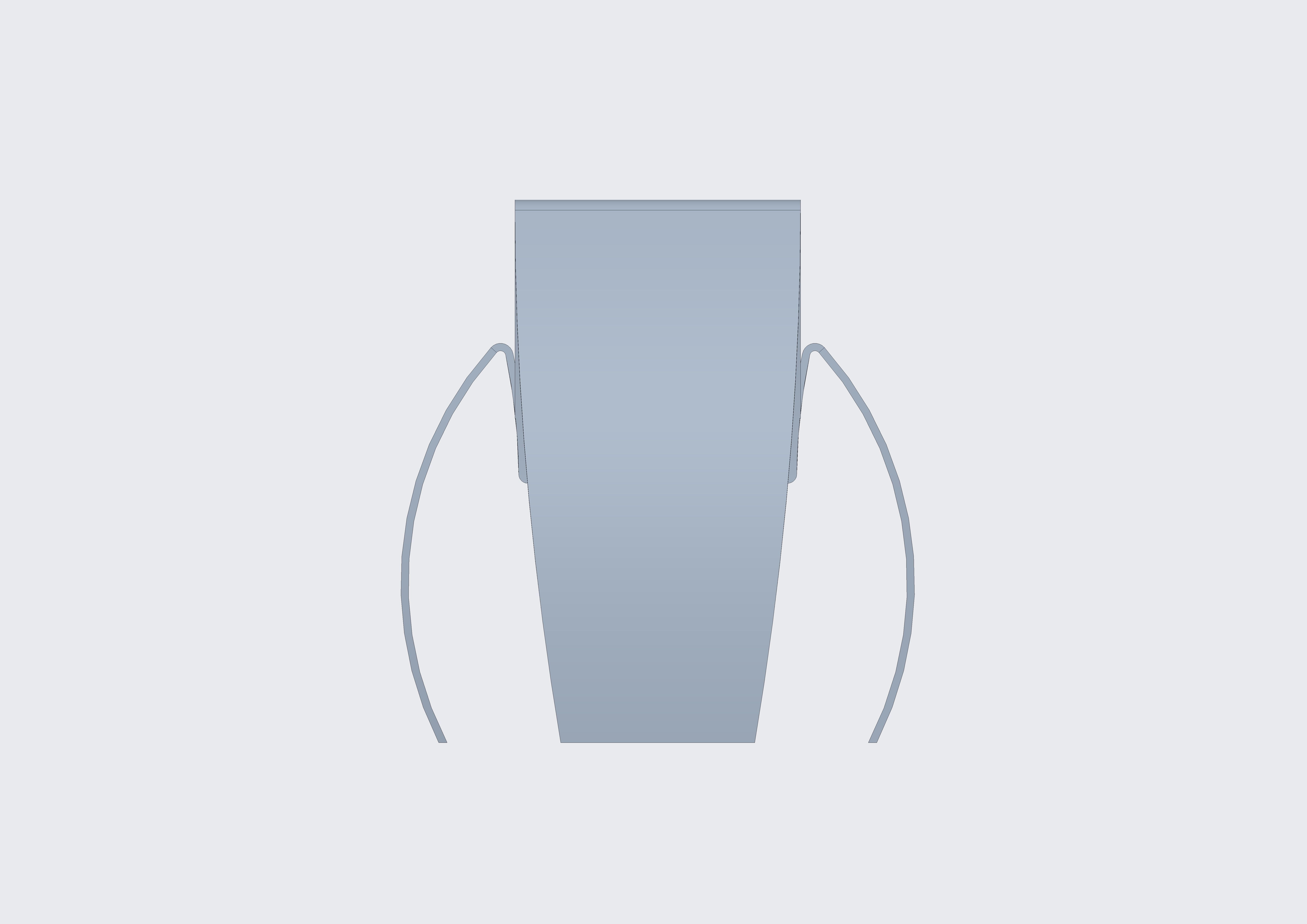 Spider chair by Philippe Stark 3D model_4