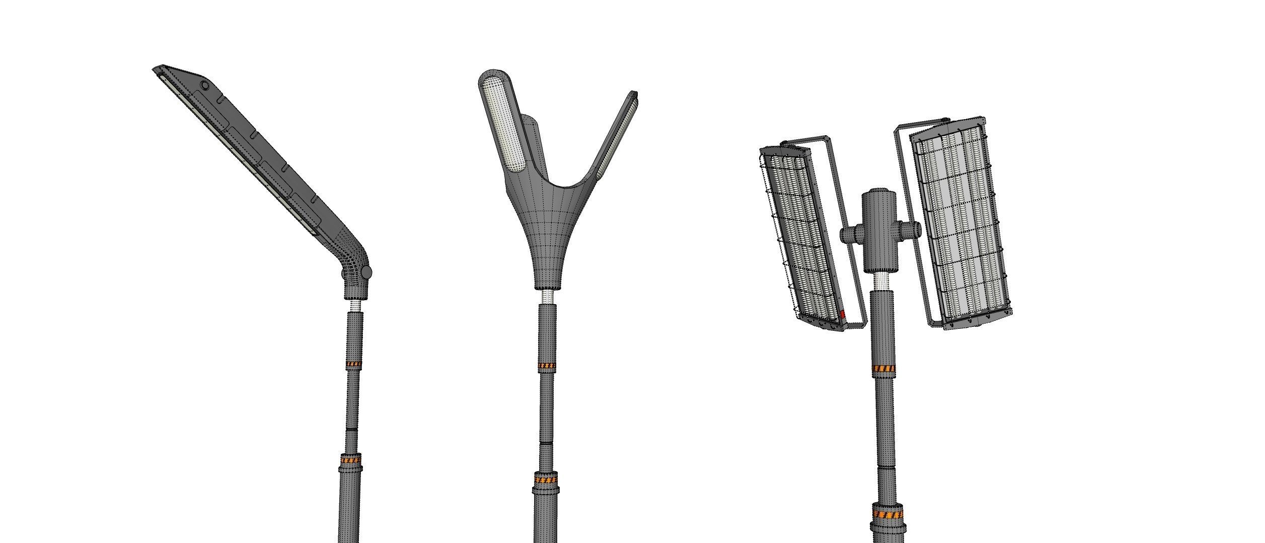 Sci fi street lighting 10 3D model_18