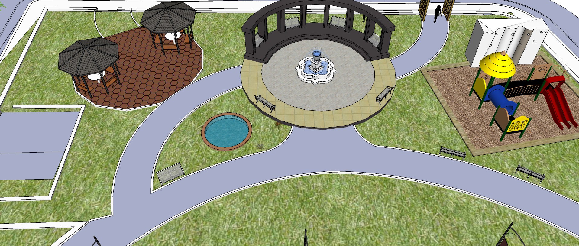 Building 3D SketchUP Free 3D model_1