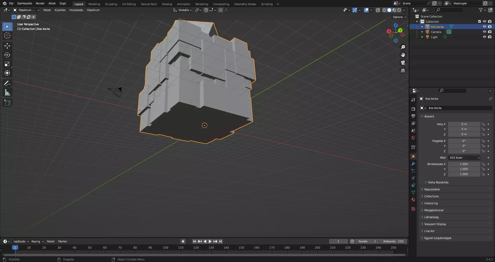 Cubes 01 3D model_0