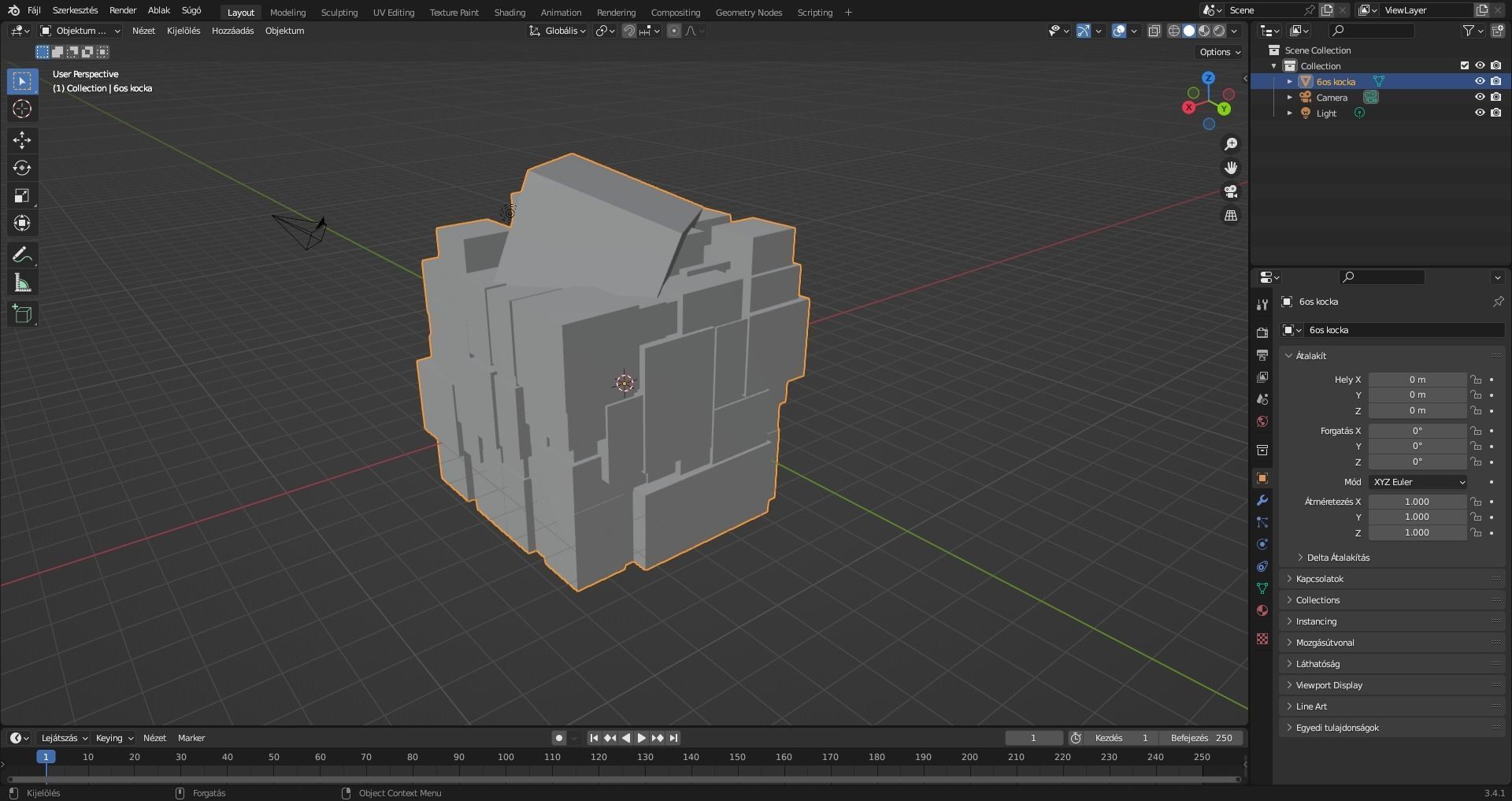 Cubes 01 3D model_2