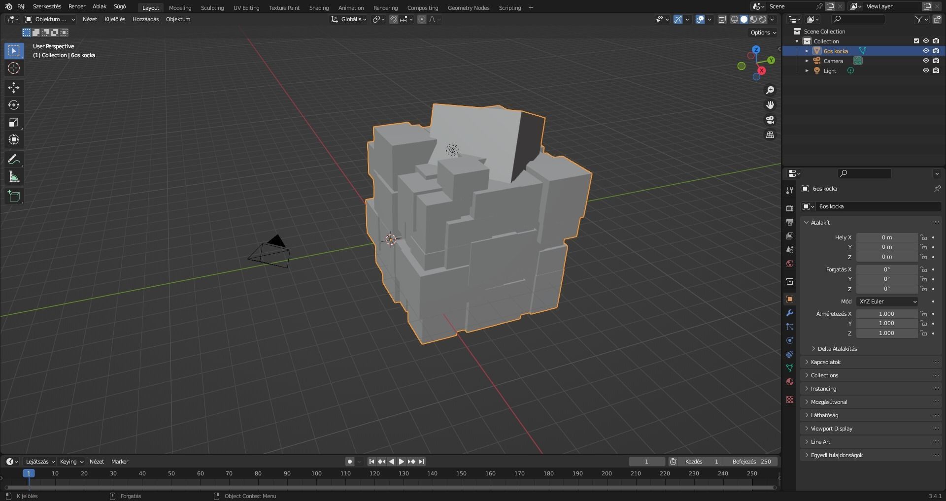 Cubes 01 3D model_1