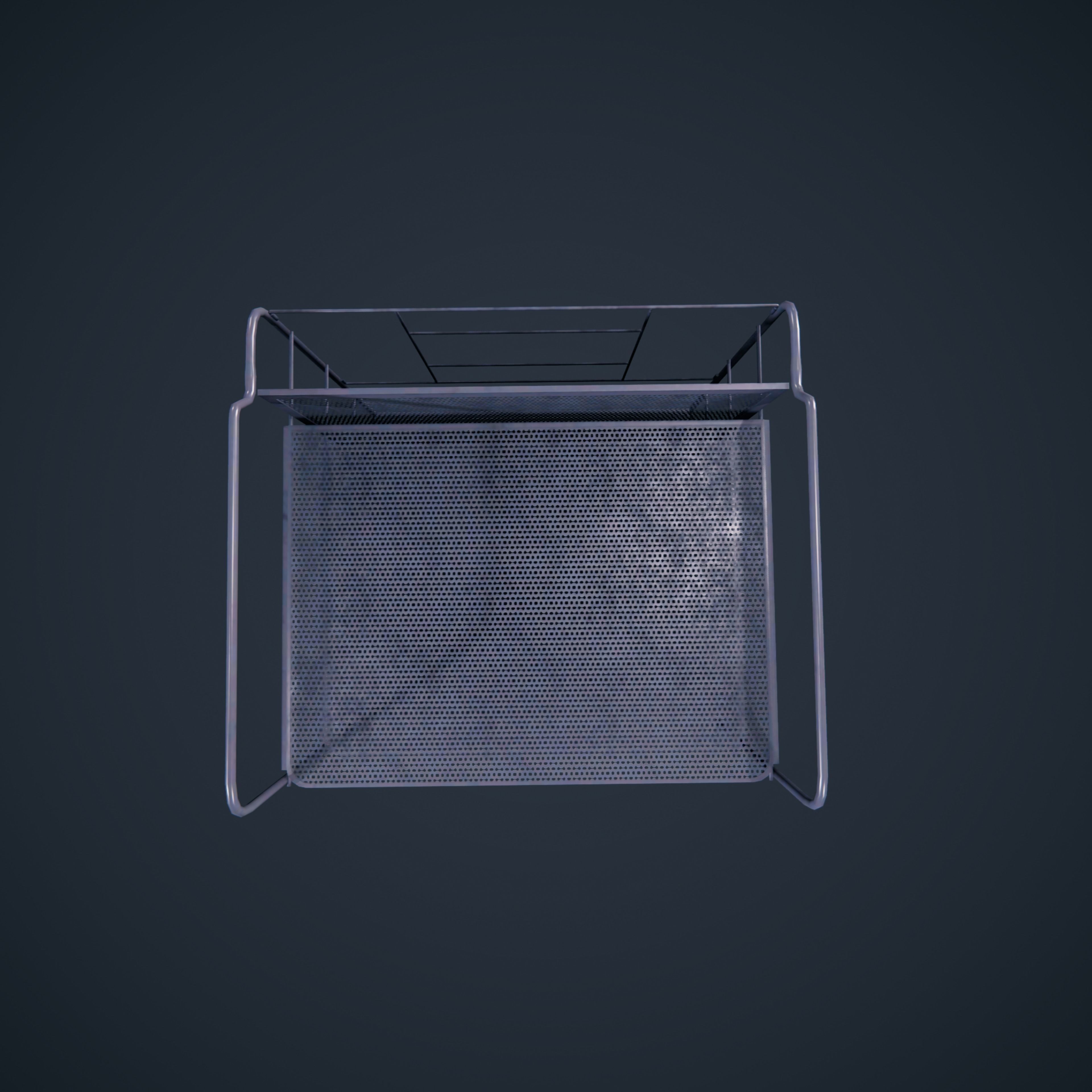 Folder organizer classroom office HDRP Low-poly 3D model_7