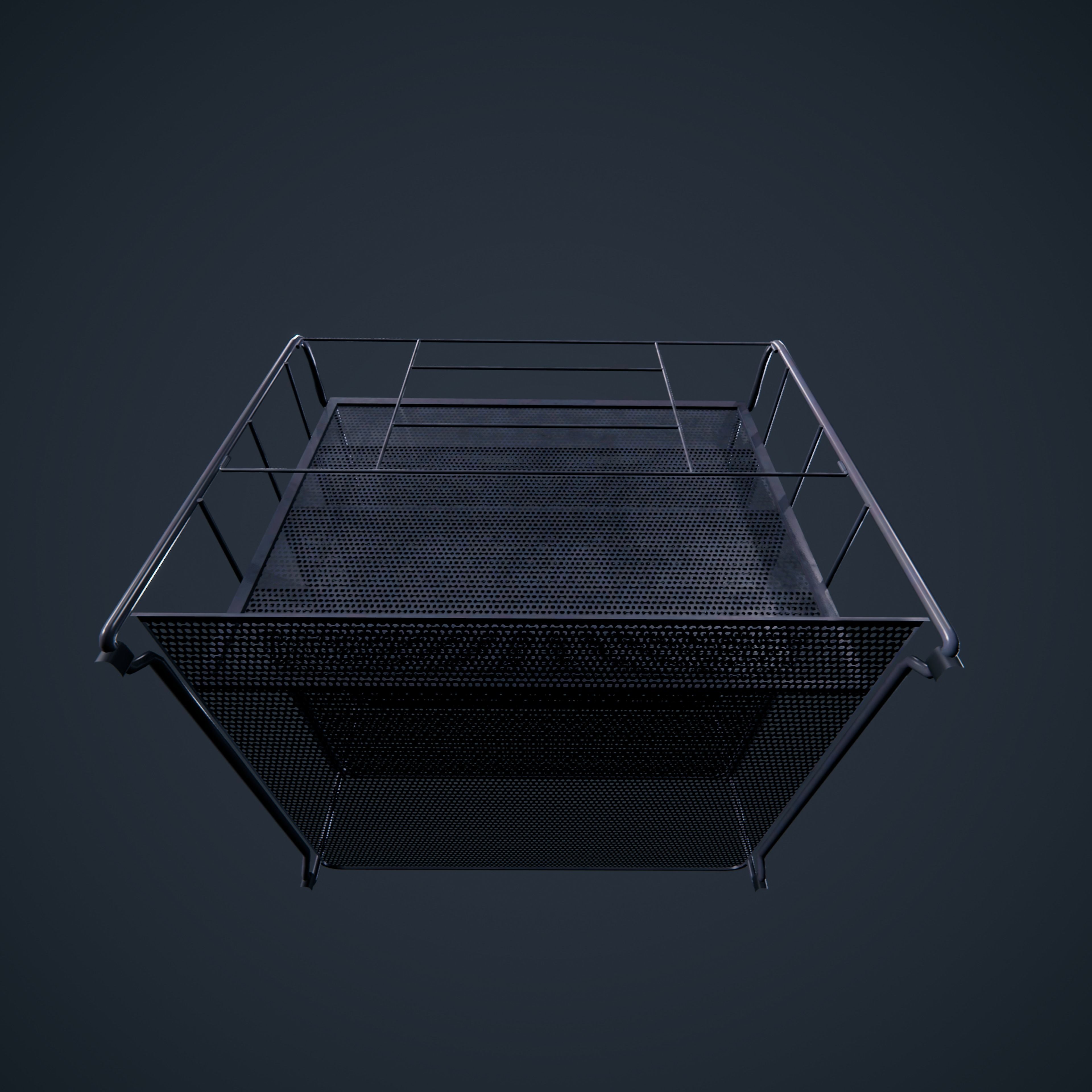 Folder organizer classroom office HDRP Low-poly 3D model_4