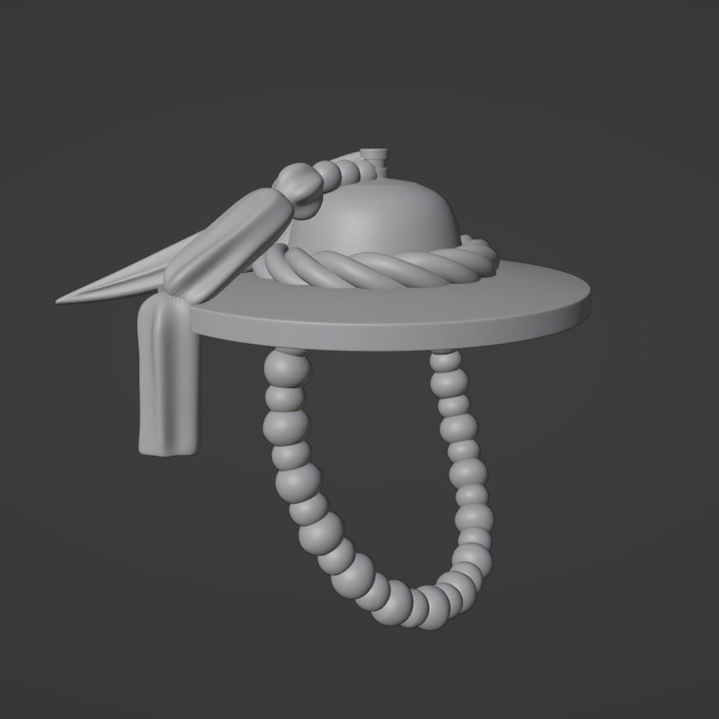 Korean Hat Collection 1 Free 3D print model_5