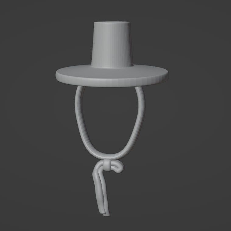 Korean Hat Collection 1 Free 3D print model_2