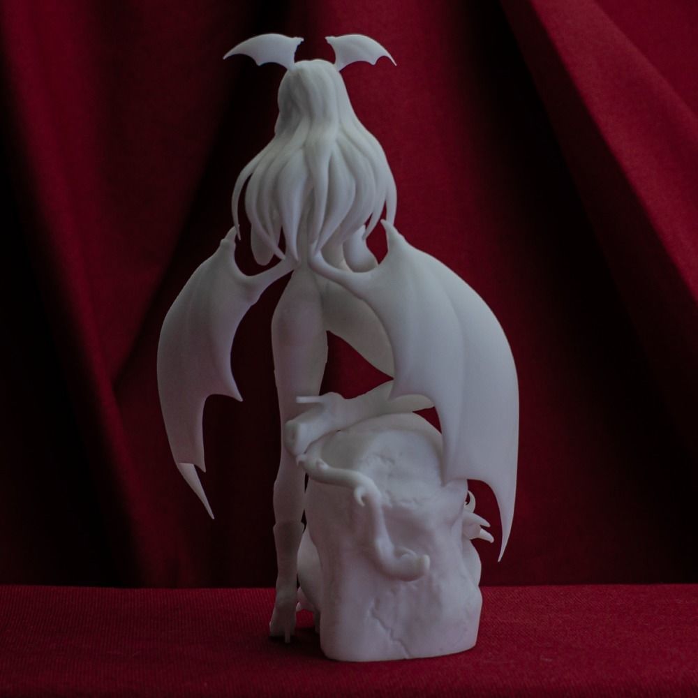 3D Print model - Morrigan Aensland fanart Darkstalkers 3D print model_4