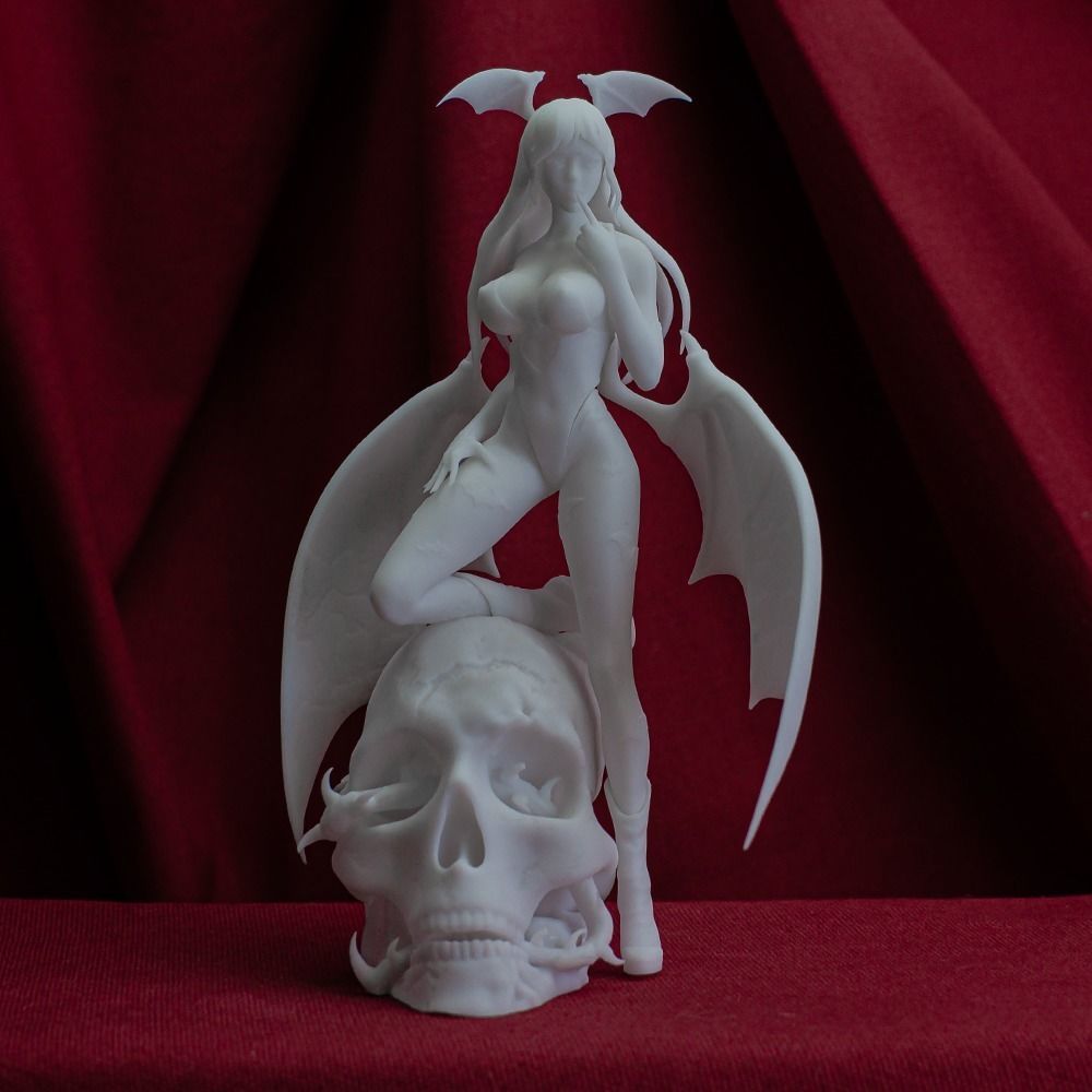 3D Print model - Morrigan Aensland fanart Darkstalkers 3D print model_2