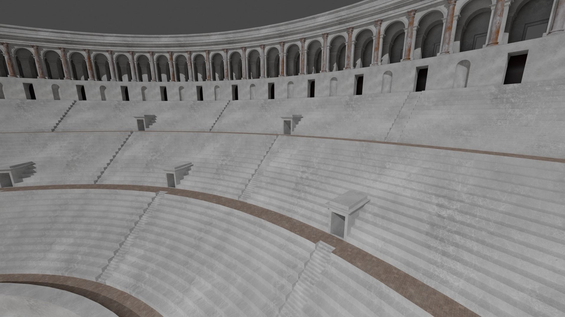 Gladiatorial Stadium 3D model_12