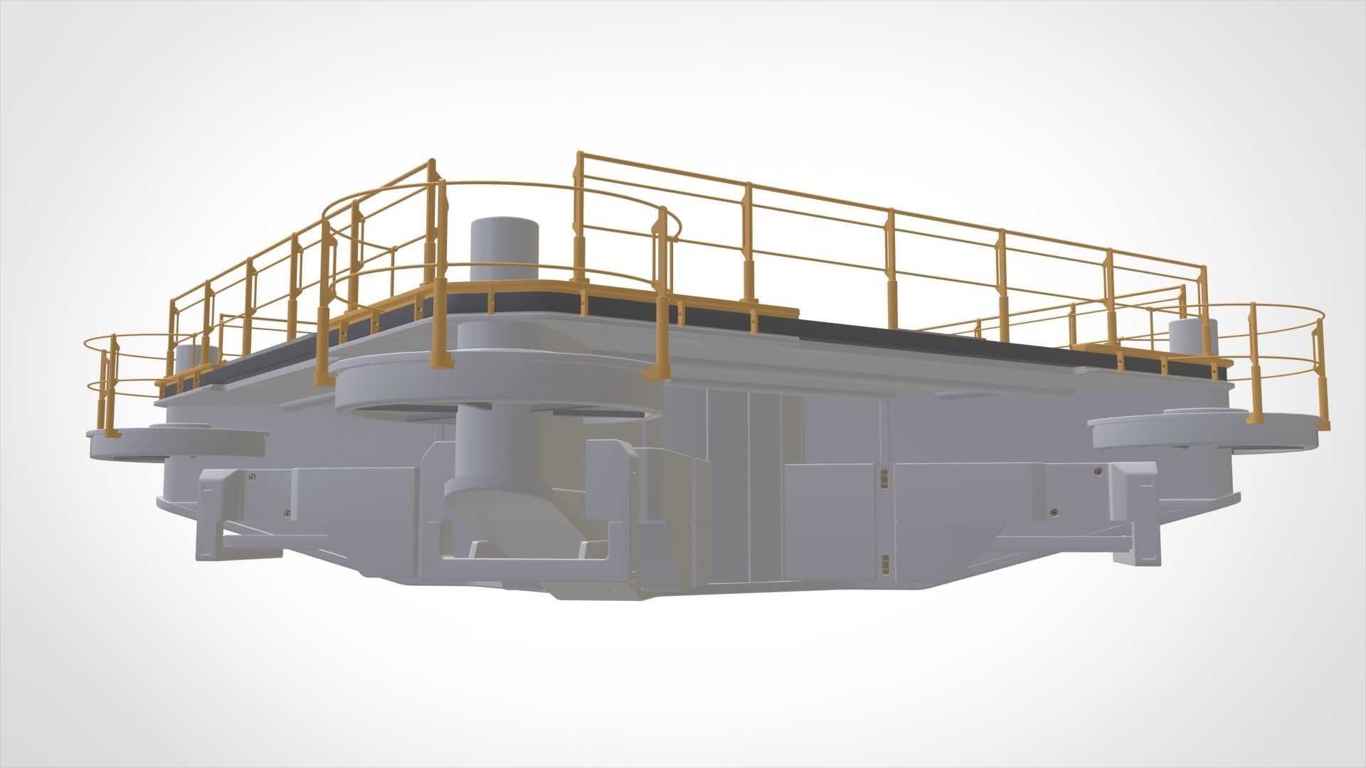 sci-fi Architecture kitbash 41 3D model_17