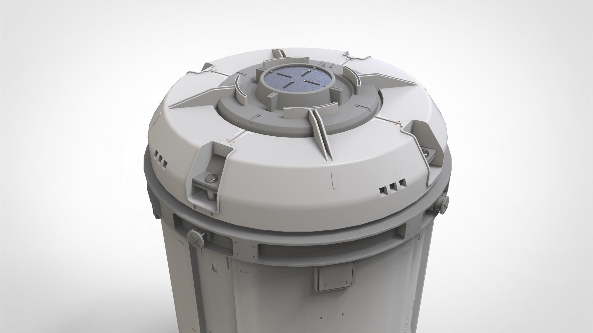 sci-fi Architecture kitbash 41 3D model_20