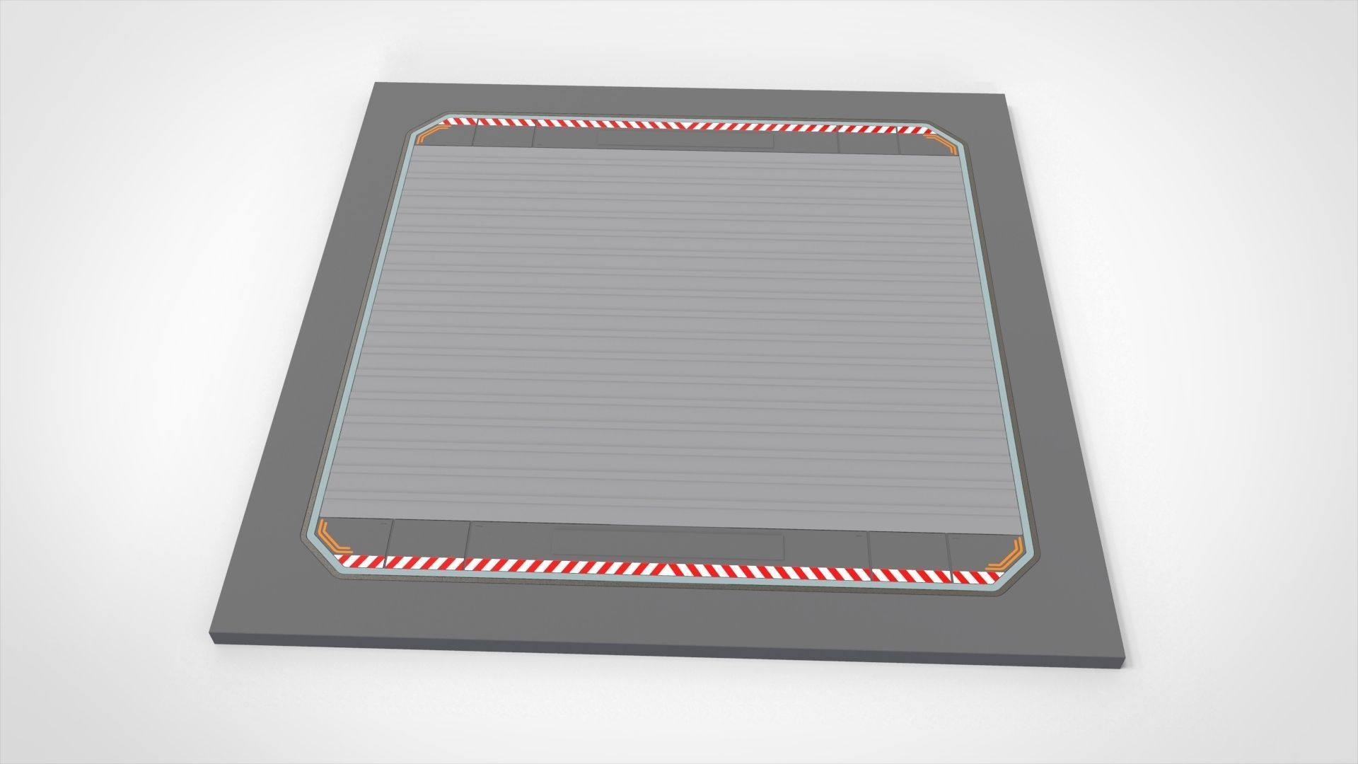 sci-fi Architecture kitbash 41 3D model_28