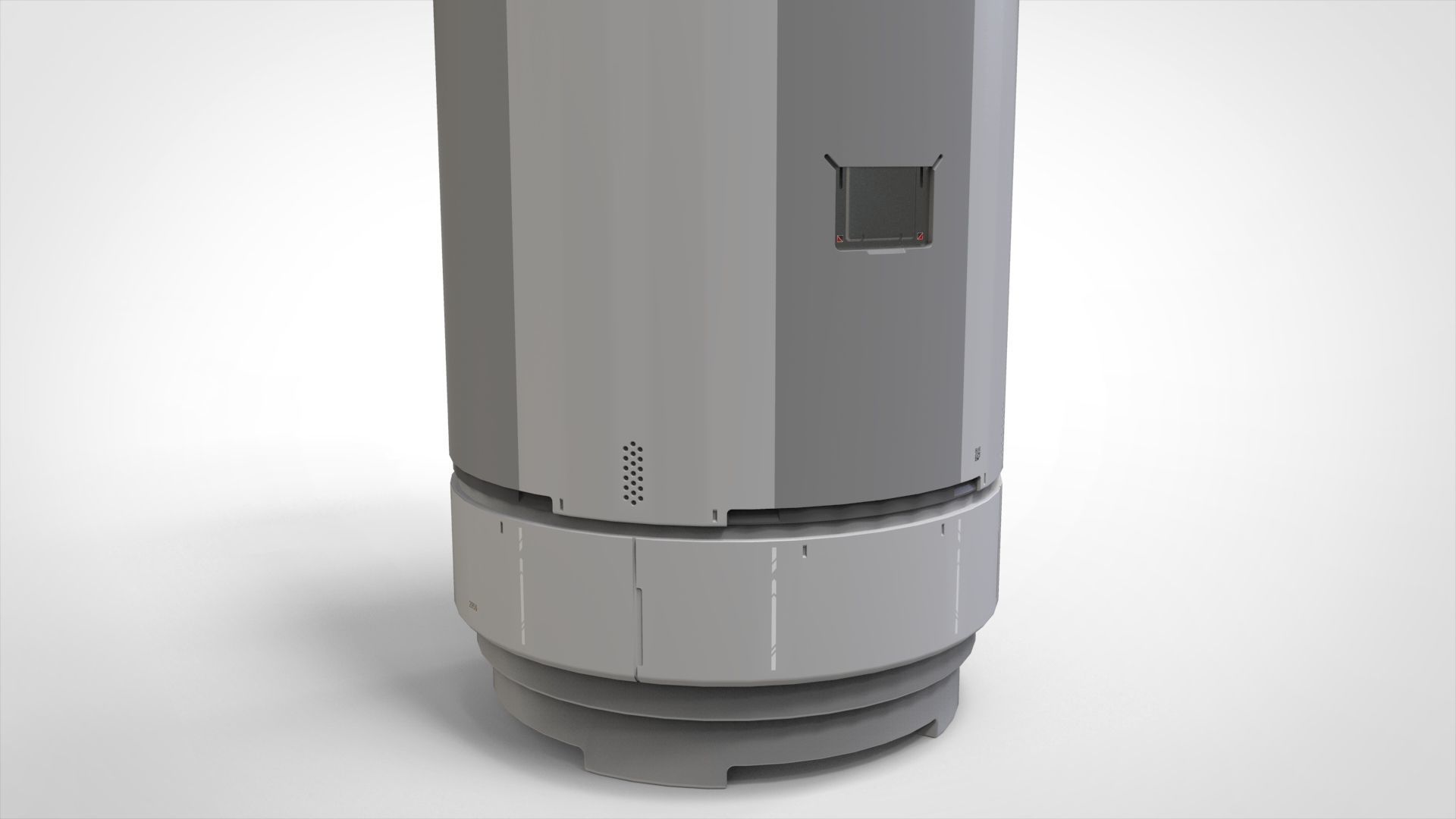 sci-fi Architecture kitbash 41 3D model_6