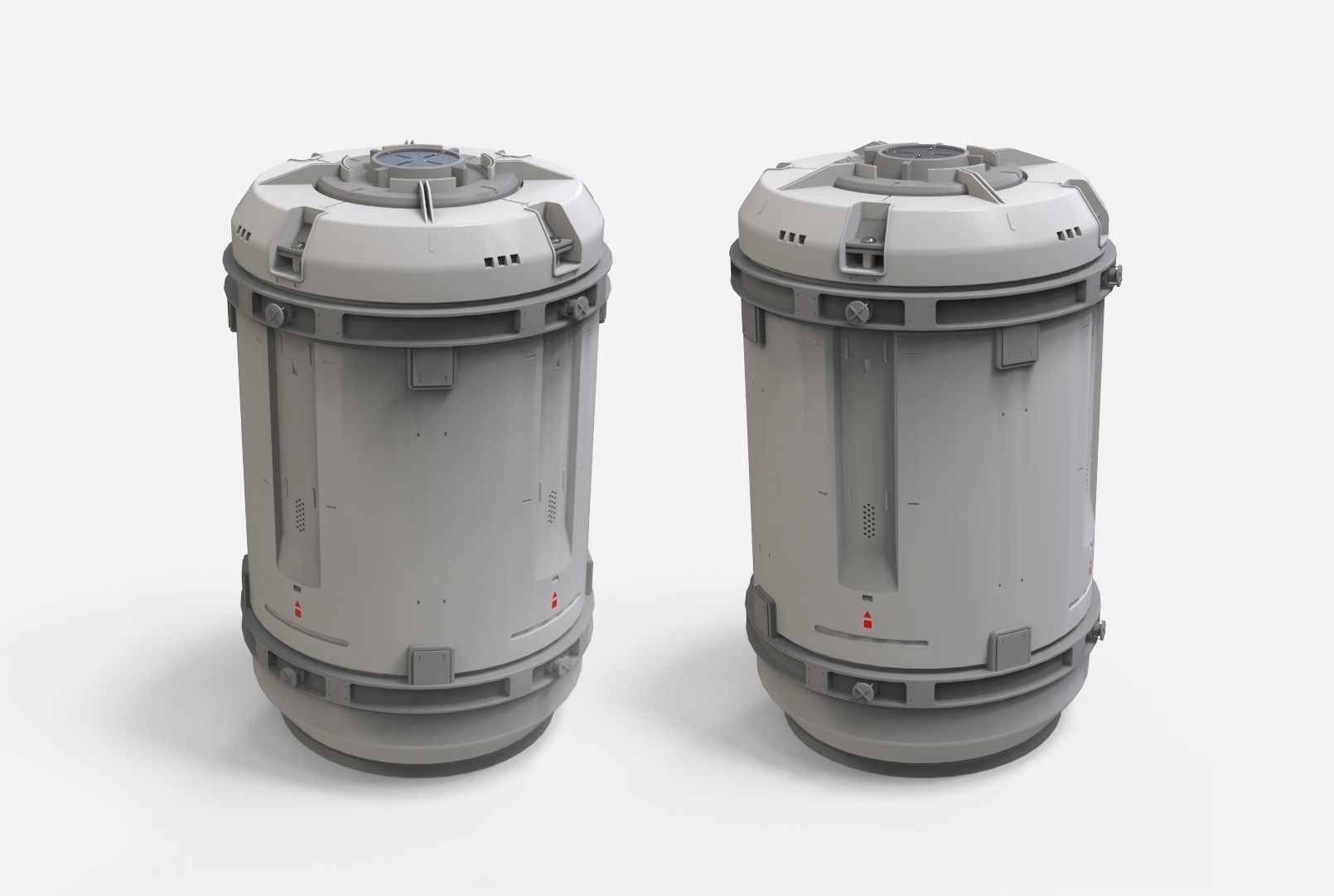 sci-fi Architecture kitbash 41 3D model_18