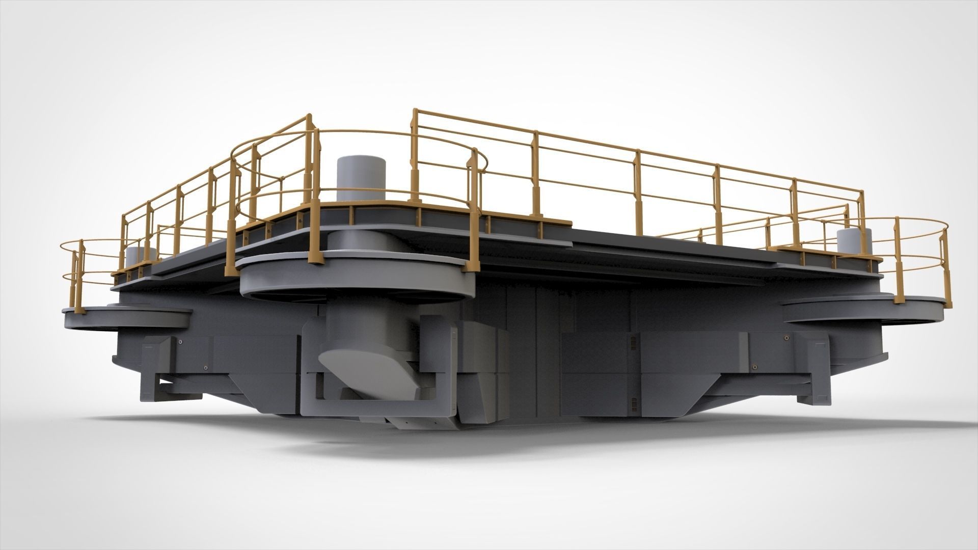 sci-fi Architecture kitbash 41 3D model_16