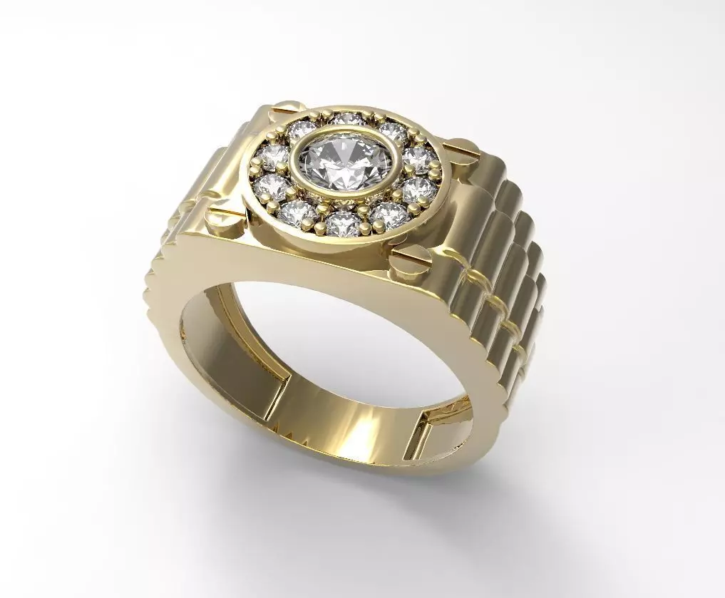 Men s  Ring 3D print model_0