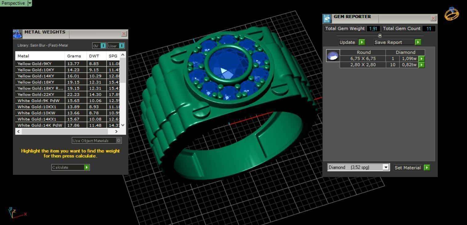 Men s  Ring 3D print model_4