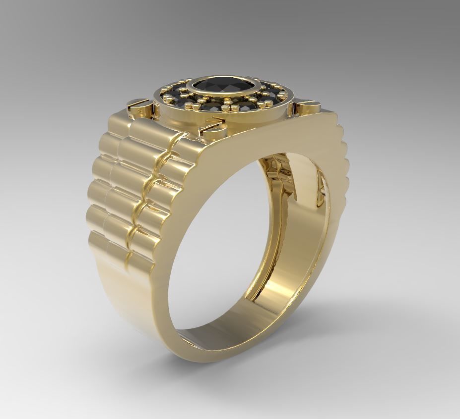 Men s  Ring 3D print model_1