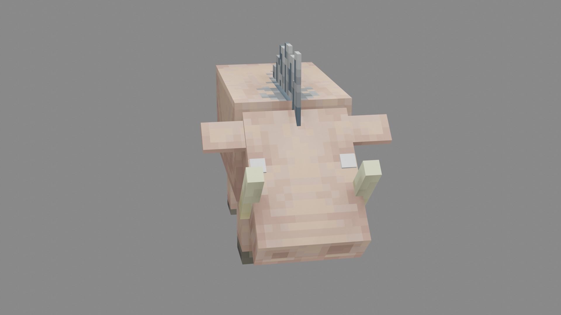 Minecraft Hoglin Low-poly 3D model_22