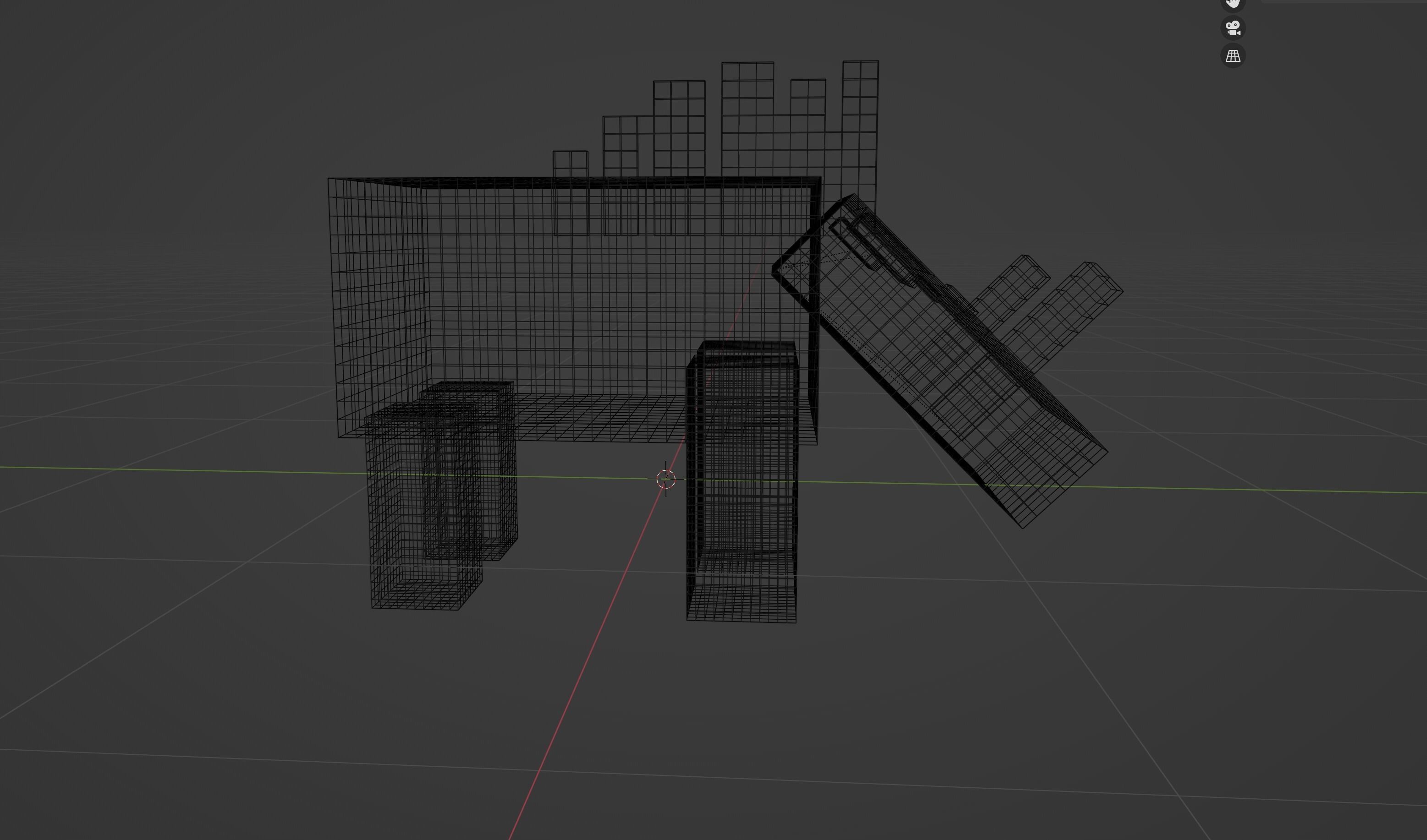 Minecraft Hoglin Low-poly 3D model_9