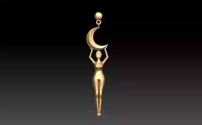 Crescent Moon Earrings