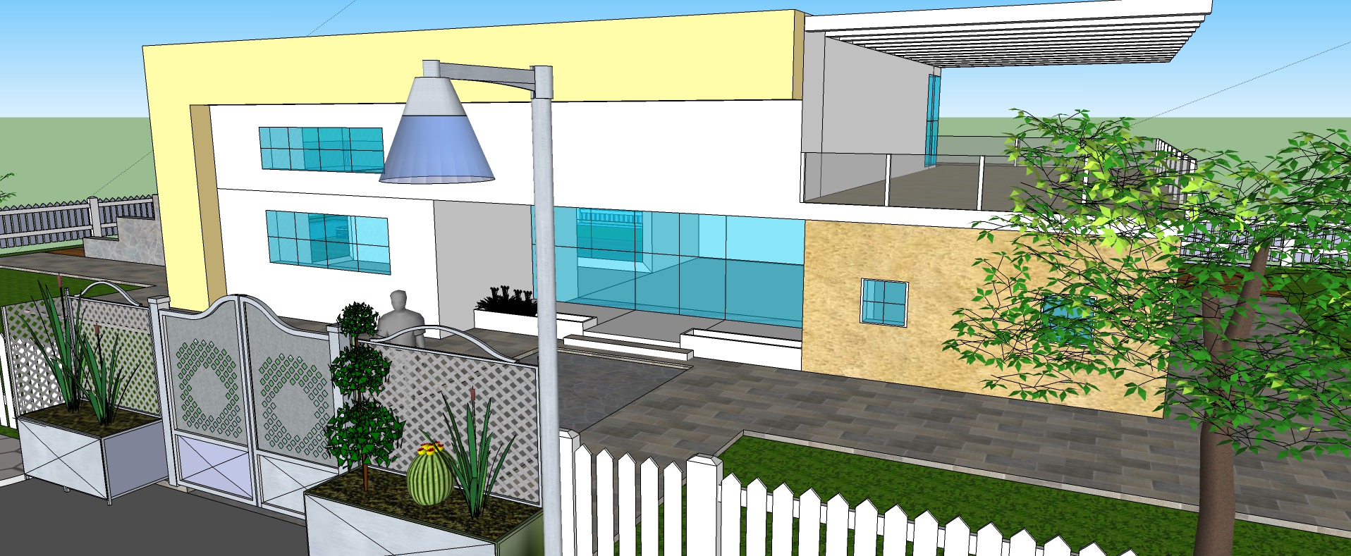 3D House project 3D model_2