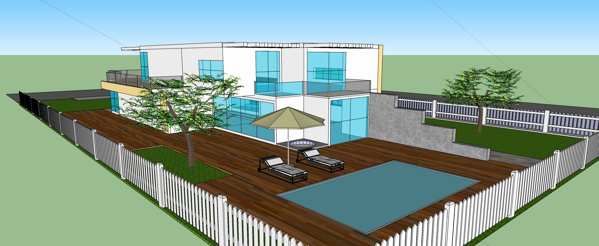 3D House project 3D model_1