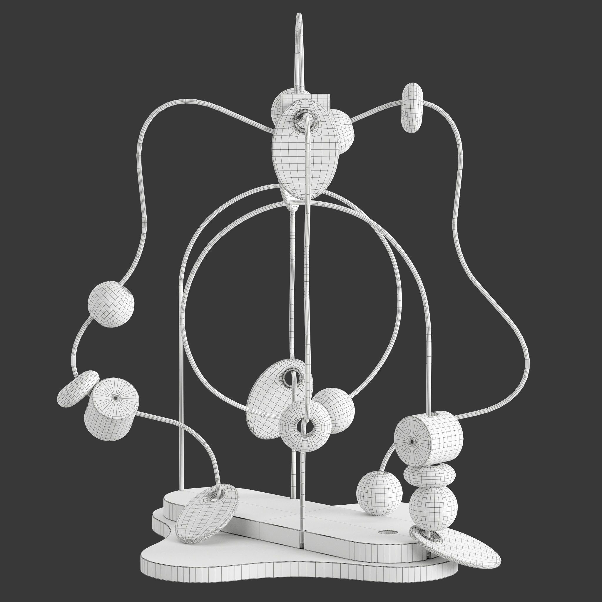 Toy Bead maze IKEA UPPSTA 3D model_5