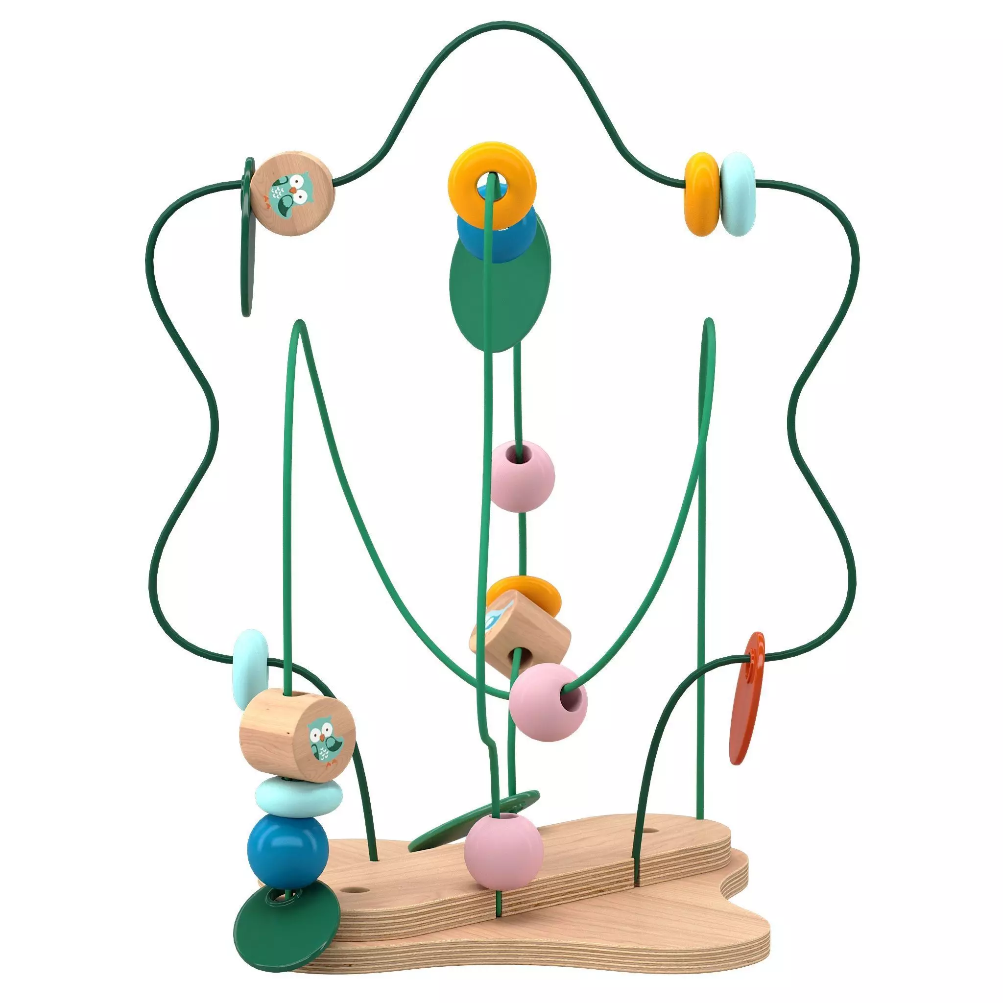 Toy Bead maze IKEA UPPSTA 3D model_0