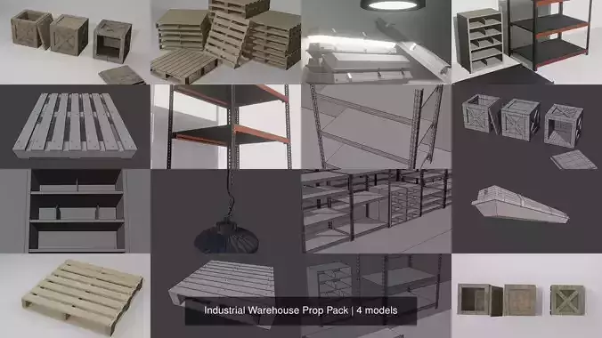 Industrial Warehouse Prop Pack
