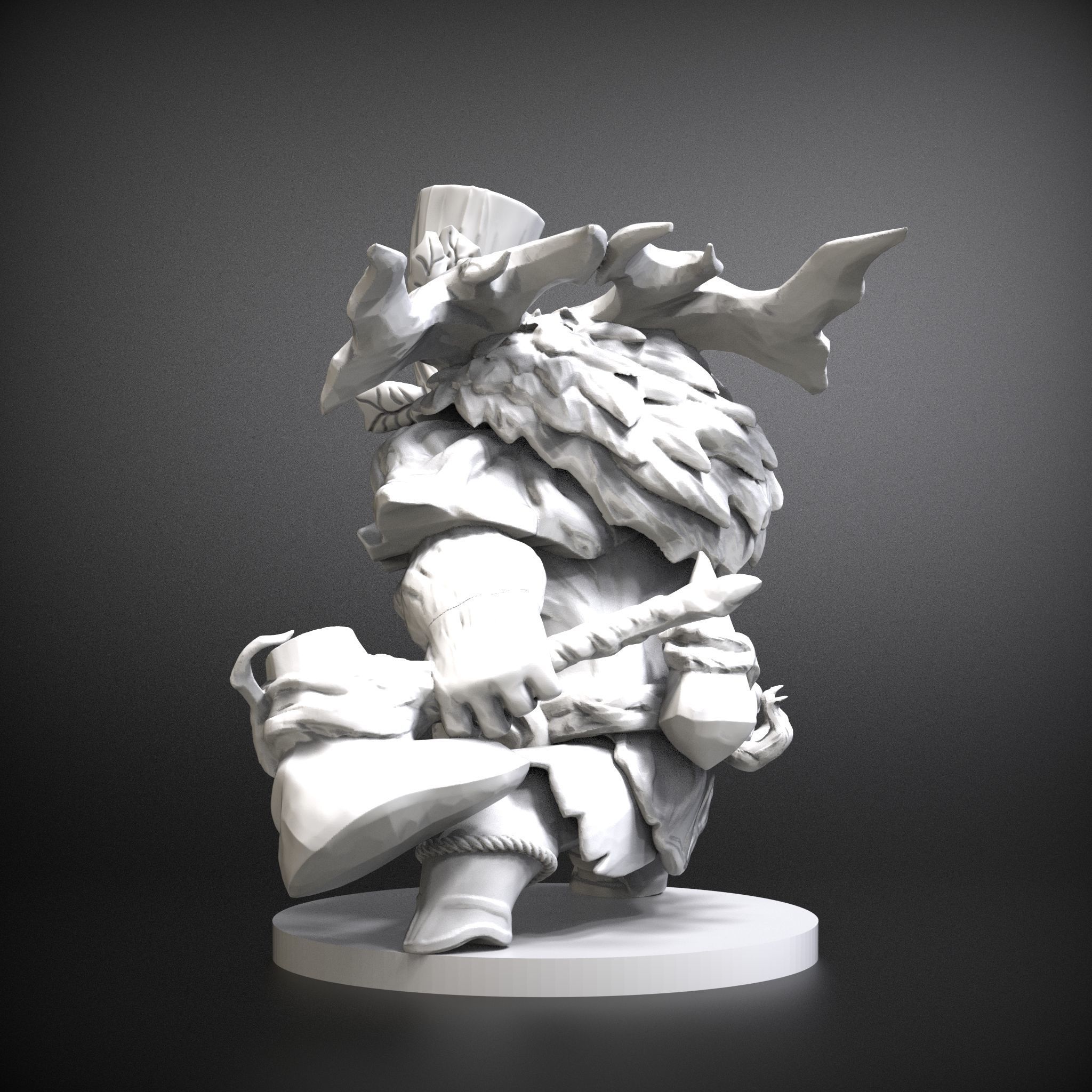 STL Elderwood Ornn 3D model to print League of legends  3D print model_5