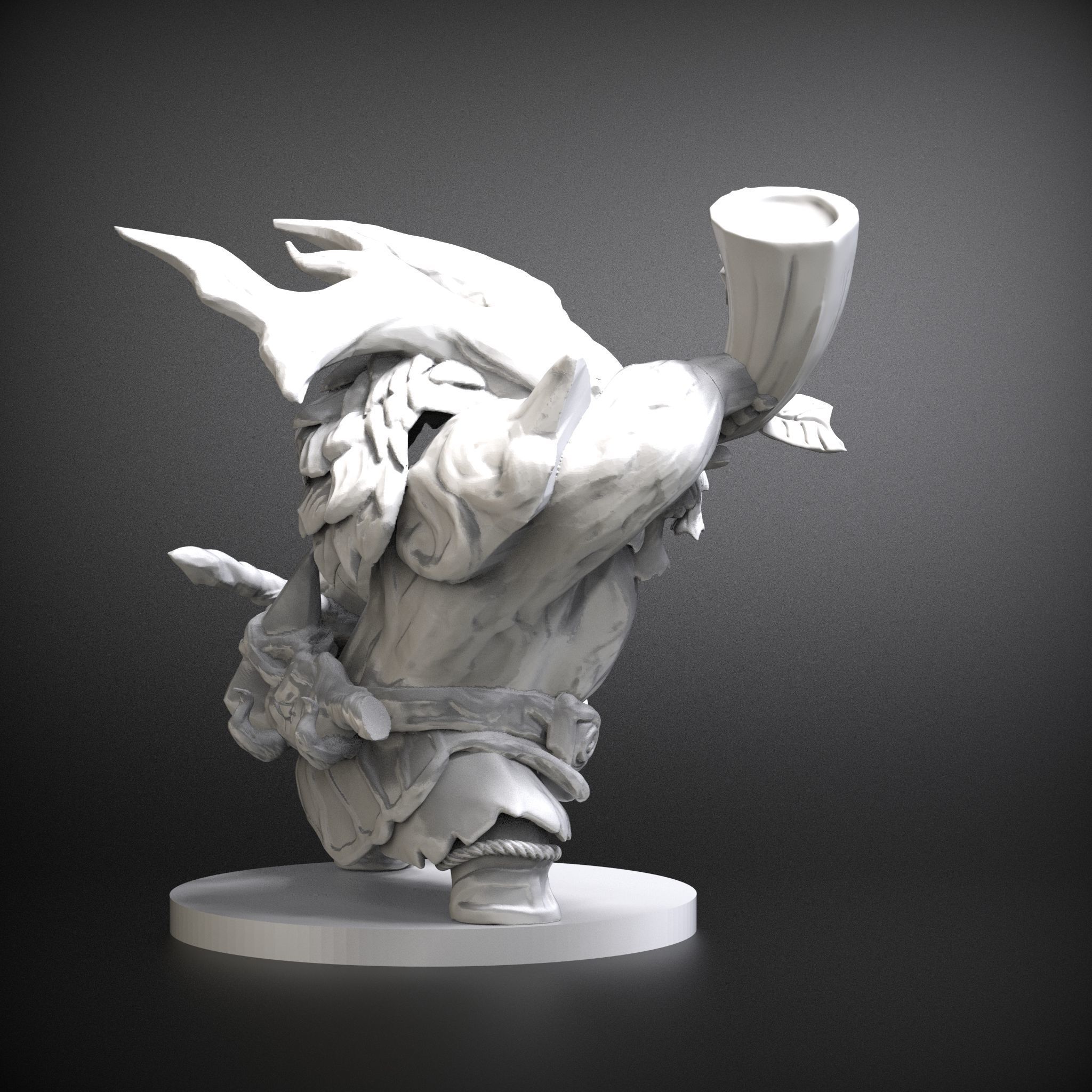 STL Elderwood Ornn 3D model to print League of legends  3D print model_8