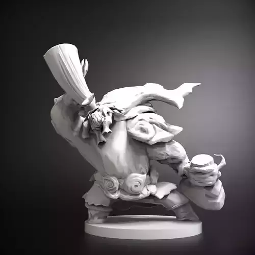 STL Elderwood Ornn 3D model to print League of legends 