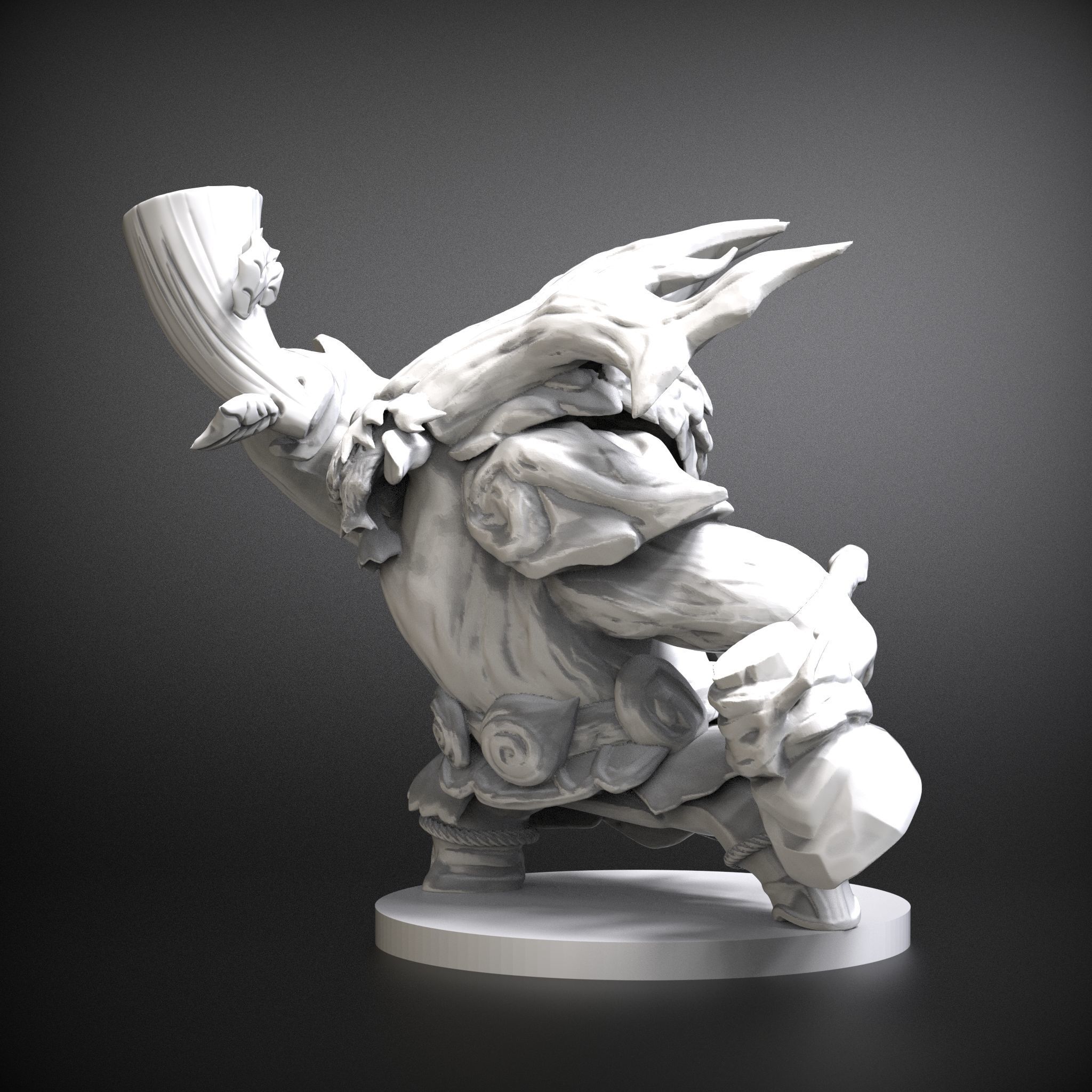 STL Elderwood Ornn 3D model to print League of legends  3D print model_3