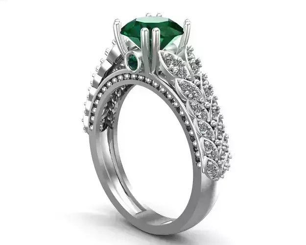 Solitaire Diamonds Ring             
